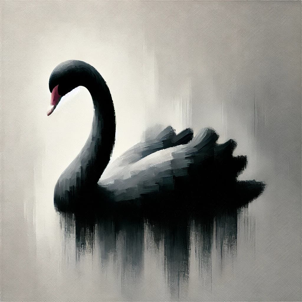 Black swan — a homage to Nassim Nicholas Taleb
